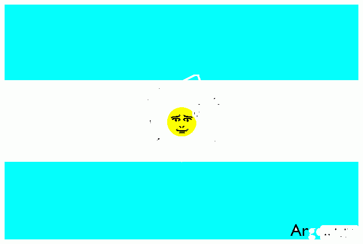 Paises Latinos {Argentina:nuestro pais} para colorear